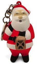 Santa Keychain LED Flashlight Gift Idea for Christmas 2012
