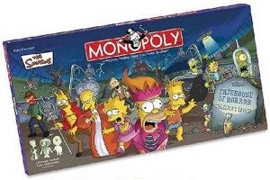 Ghost Hunters Christmas Gift Idea The Simpsons Tree House Of Horror Monopoly Board Game