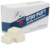 Ghostbusters stay puft caffeinated gourmet marshmallow