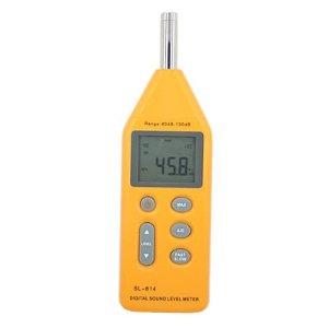 Sound level meter used by ghost hunters